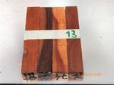 Australian #74 McIntosh Apple tree wood (aged) - PEN blanks Straight cut - Sold in packs