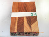 #96z (diagonal cut) Japanese Elm tree wood - PEN blanks raw - Sold in packs