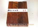 Australian #57st (straigh cut) Peppercorn old tree wood raw- PEN blanks - Sold in packs