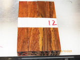 Australian #65 Sugar Gum Spalted - PEN blanks raw - sold in pack