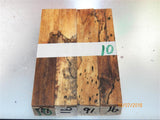 Australian #91st (White Ivory/not yet identified) tree wood SPALTED - PEN blanks - Sold in packs