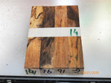 Australian #91st (White Ivory/not yet identified) tree wood SPALTED - PEN blanks - Sold in packs