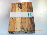 Australian #91st (White Ivory/not yet identified) tree wood SPALTED - PEN blanks - Sold in packs