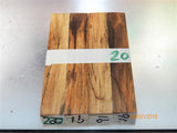 Australian #91st (White Ivory/not yet identified) tree wood SPALTED - PEN blanks - Sold in packs